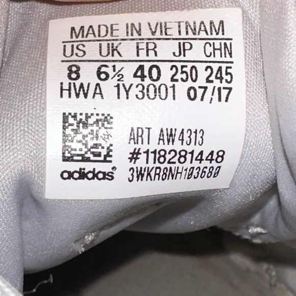 Size 8 - Adidas Cloudfoam QT Racer Light Onix W - Picture 5 of 5